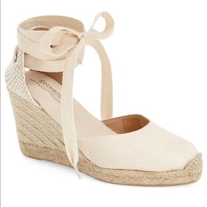 Soludos Wedge Lace-Up Espadrille Sandal